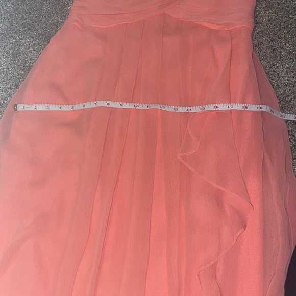 David’s Bridal Coral Reef Dress Sz 10 - Picture 7 of 10